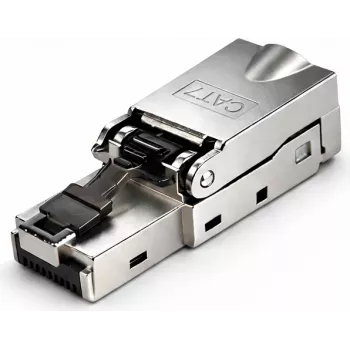 Conector RJ45 DSIT S/FTP CAT7 sin herramientas para cable flexible
