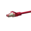 DSIT CAT 6 Cable de red LSOH - S/FTP - 0,50 metros - Rojo