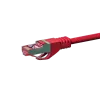 DSIT Cat 6 S/FTP LSOH Cable de conexión Ethernet, 1m, Rojo