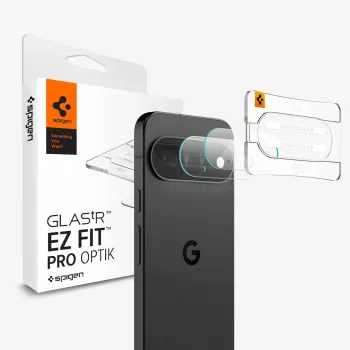 Spigen Optik Pro Glas.tR EZ Fit Protector de cámara pack de 2 para Google Pixel 11 transparente