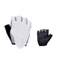 Author Lady Sport Gel Guantes de ciclismo de mujer con dedos cortos, Negro/Blanco, Talla S