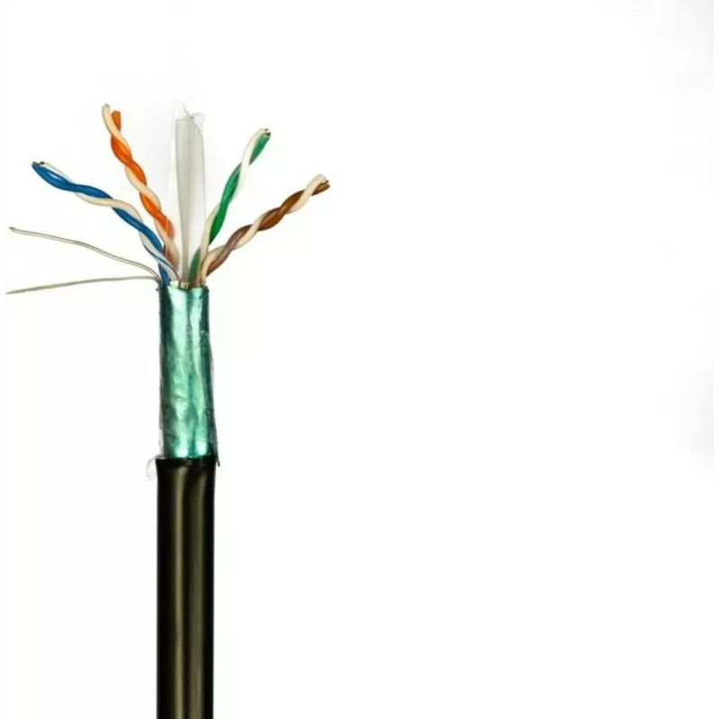 DSIT DANICOM CAT6 FTP Cable exterior de 305m con funda de PE macizo (Fca) DC-OUT-FTP6-305S-FCA