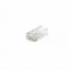 DSIT CAT5e UTP Conector macho RJ45 para cables flexibles y sólidos, pack de 10