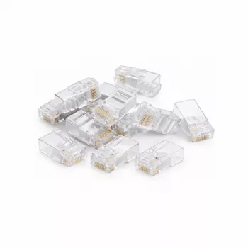 DSIT UTP RJ45 CAT6a Conector de red para cables flexibles - pack de 10
