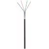 DSIT CAT5e Cable de red exterior F/UTP AWG 24/1 Conductor sólido 100 metros Negro