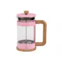 Leopold Vienna Franca Cafetera y tetera French Press, Rosa, 600 ml