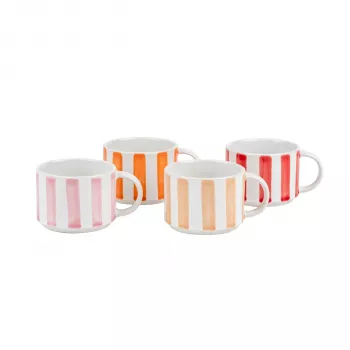 Leopold Vienna Franca Juego de tazas de café, 4 piezas LV125000