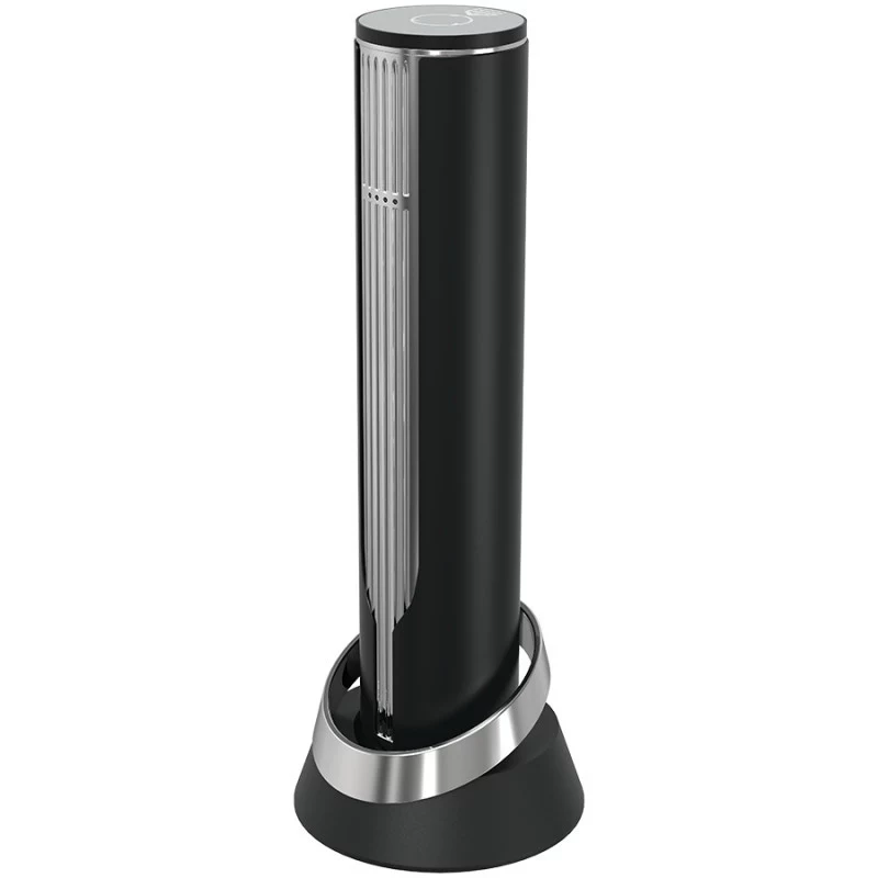 Prestigio Maggiore abridor de vino automático, negro/plateado (PWO104SL)