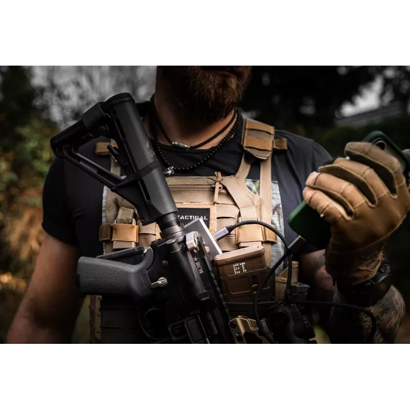 Tactical Fast Rope Aramid 2.0 Cable USB-A/USB-C 1m