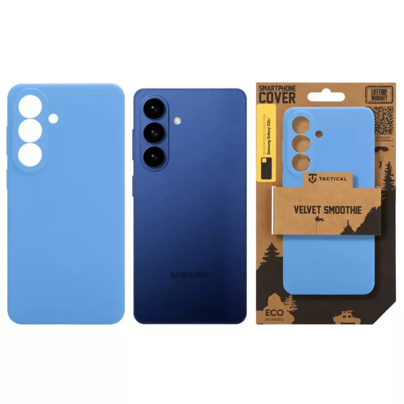 Tactical Funda trasera Velvet Smoothie Galaxy S26+ Avatar Series - Negro medianoche