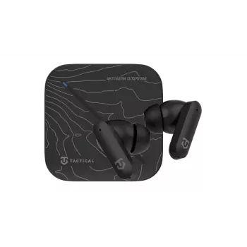 Tactical StrikePods Bahna CrudeOil Auriculares True Wireless ANC con modo de baja latencia, IPX5, 35h batería, Bluetooth 5.3, control táctil, USB-C