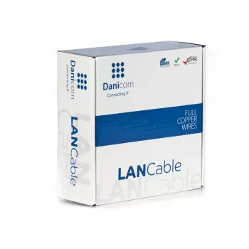 DSIT DANICOM CAT6 UTP 50m Cable de conductor sólido LSZH (Dca)
