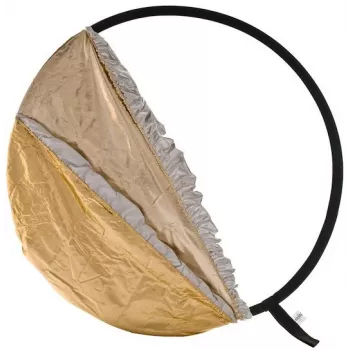Manfrotto Bottletop reflector 5:1, 75 cm, dorado/blanco (LL LR3096)