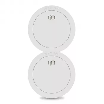 Alecto SD1030 2x Detectores de humo con batería de 10 años