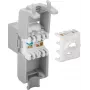 DS-IT Toma de red Keystone CAT6a UTP - sin herramientas - gris (DS-KC-UTP6A-TL-2)