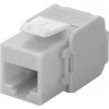 DS-IT Toma de red Keystone CAT6a UTP - sin herramientas - gris (DS-KC-UTP6A-TL-2)