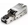 DSIT Conector de red RJ45 S/FTP CAT6a sin herramientas para cable flexible
