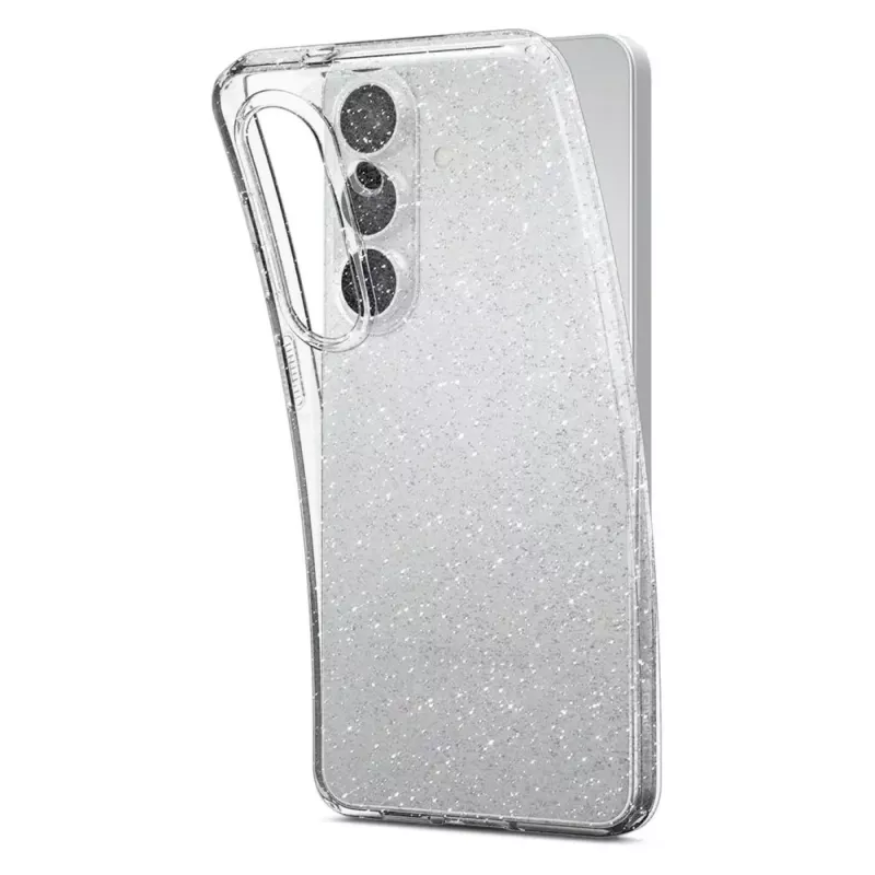 Spigen Funda Liquid Crystal Glitter para Samsung Galaxy S26+ - Transparente
