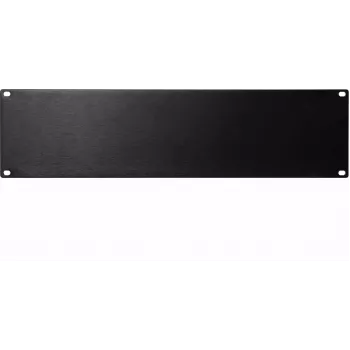 DS-IT Panel ciego 19 inch 3U placa de acero negro (DS-Blind3)
