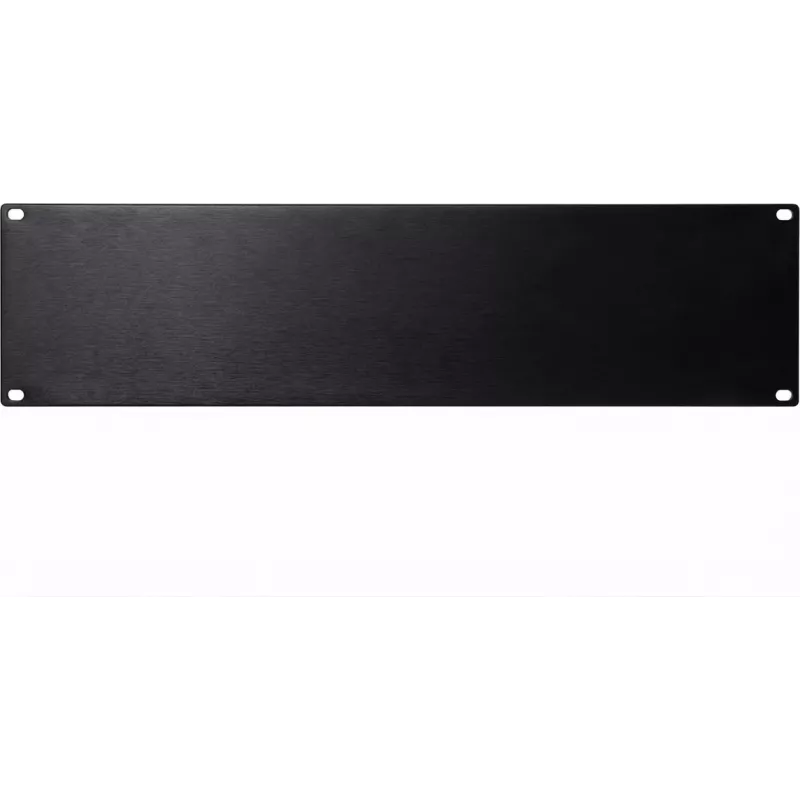 DS-IT Panel ciego 19 inch 3U placa de acero negro (DS-Blind3)