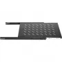 DSIT DS-UH80 Bandeja deslizante para rack 1U, carga 18 kg, 640 mm de profundidad, negro
