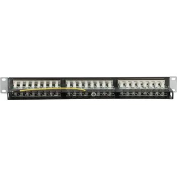 DS-IT Panel de parcheo blindado CAT6 FTP 48 puertos 19