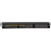 DS-IT Panel de parcheo blindado CAT6 FTP 48 puertos 19 inch 2U, negro