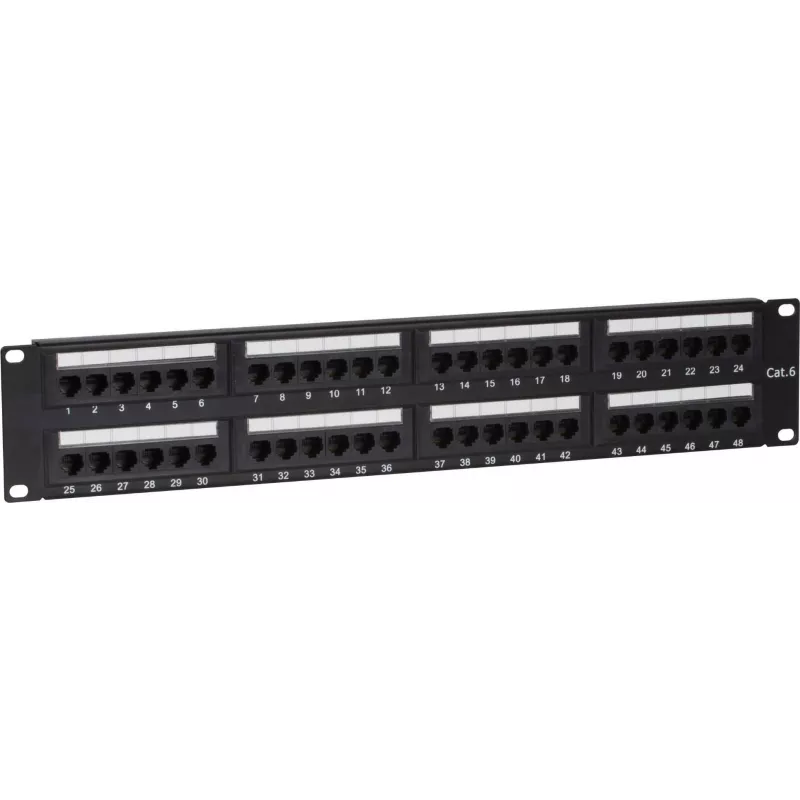 DSIT DS-Patch6-48UTP Panel de parcheo de red CAT6 UTP 19