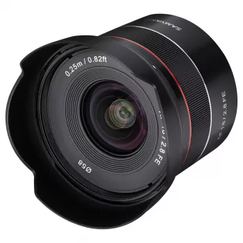 Objetivo Samyang AF 18mm F2.8 FE para Sony E (F1214606101)