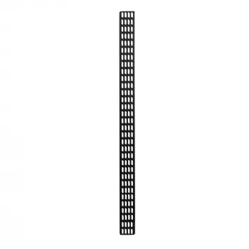 DSIT Panel de gestión de cables vertical 32U 300mm de ancho negro