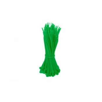 DSIT bridas 200 mm verde pack de 100 (kb_200mm_groen)