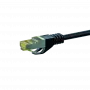 DSIT cable de parcheo de red Cat.7 S/FTP PiMF RJ45, 1,5 m, negro