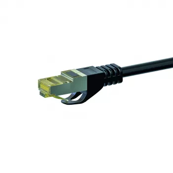 DSIT cable de parcheo de red Cat.7 S/FTP PiMF RJ45, 30 m, negro
