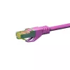 DSIT cable de red RJ45 S/FTP (PiMF) Cat.7, rosa, 50m (DC-79-500)