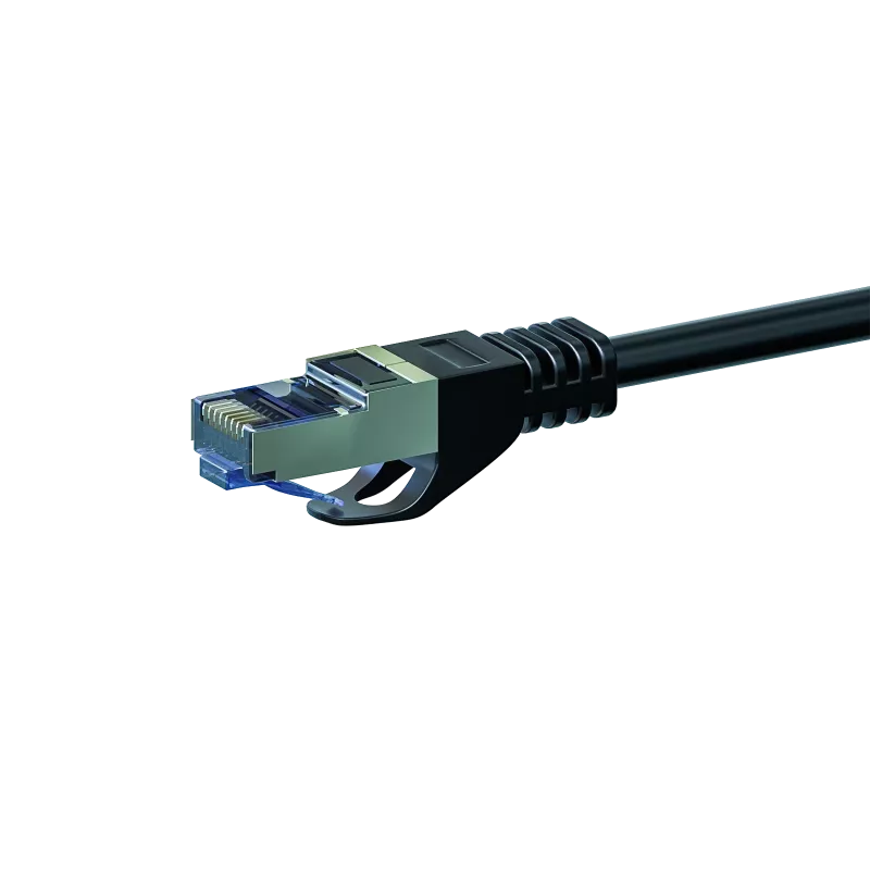 DSIT cable de red CAT 6a S/FTP LSOH, 3m, negro
