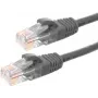 Cable de parcheo Ethernet DSIT CAT6 U/UTP 0,25 m gris 100% cobre DC-61-002