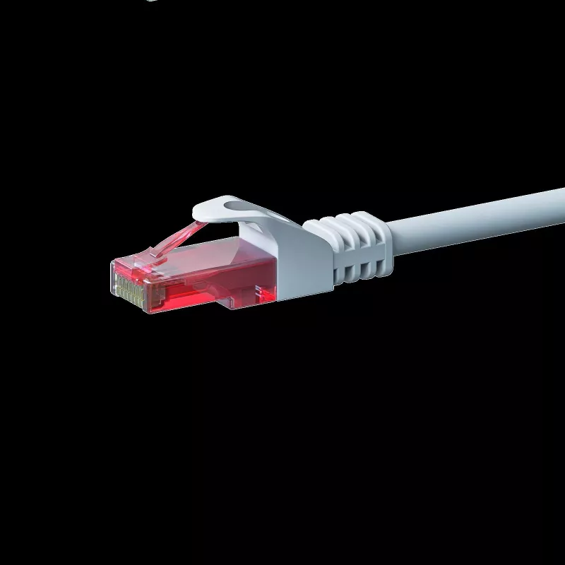 Cable de red DSIT DC-62-100 CAT6 U/UTP, 10 m, blanco, 100 % cobre