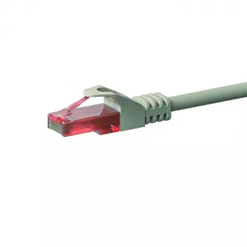 Cable de red DSIT CAT6, U/UTP, 20 m, gris, 100% cobre (DC-61-200)