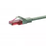 Cable de red DSIT CAT6, U/UTP, 20 m, gris, 100% cobre (DC-61-200)