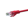 Cable de red DSIT DC-55-020 CAT5e U/UTP, 2 m, rojo, 100% cobre