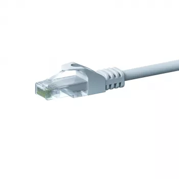 Cable de red DSIT CAT5e, U/UTP, 30 m, blanco, 100% cobre (DC-52-300)