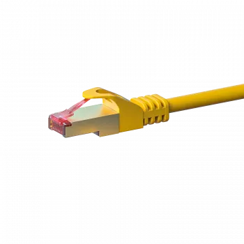 DSIT CAT 6 S/FTP LSOH cable de red, 15 m, amarillo