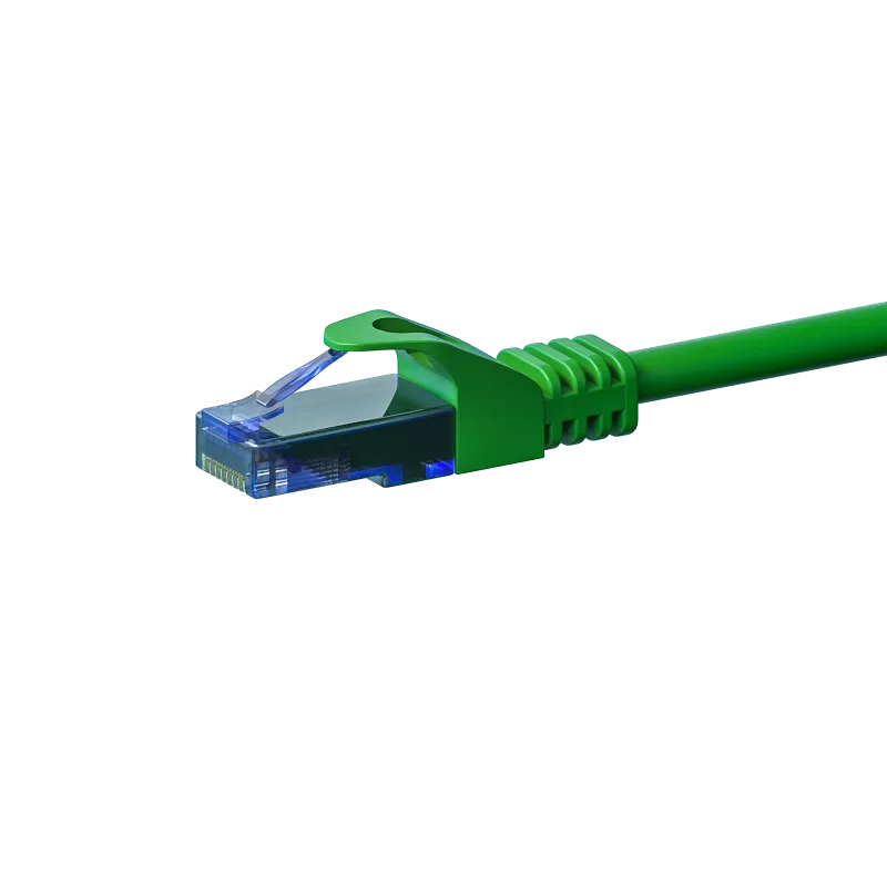 DSIT UTP CAT6a cable 0,25 m verde - 100% cobre (DC-U6A3-002)
