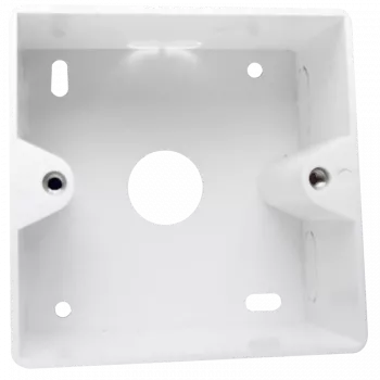 DSIT DC-Wall-Frame-W marco de pared Keystone 2 puertos, blanco