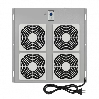 Unidad de ventilación DSIT DS-FT-OUT con 4 ventiladores y termostato para carcasa exterior de armarios de red