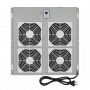 Unidad de ventilación DSIT DS-FT-OUT con 4 ventiladores y termostato para carcasa exterior de armarios de red