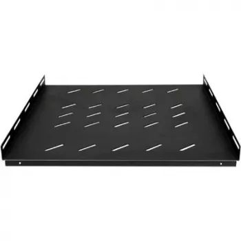 Bandeja fija de alta carga DSIT para armarios de servidor de 1000 mm de profundidad - 1U - capacidad de carga 100 kg - negro (DS-SFH100)