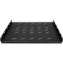 Bandeja fija de alta carga DSIT para armarios de servidor de 1000 mm de profundidad - 1U - capacidad de carga 100 kg - negro (DS-SFH100)