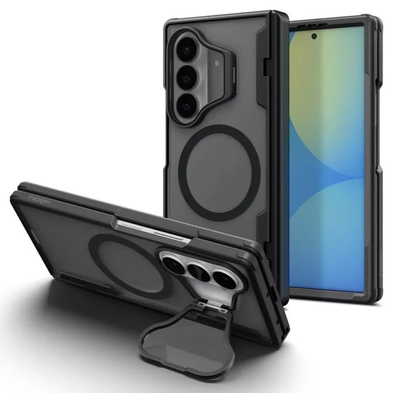 Funda Spigen Optik Armor Pro MagFit para Samsung Galaxy Z Fold 8 Ultra, compatible con MagSafe, negra (ACS11500)