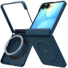 Funda MagSafe SPIGEN AirSkin Aramid para Samsung Galaxy Z Flip 8 - azul marino